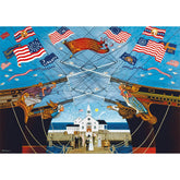 Buffalo 500pc Puzzle - Charles Wysocki - Dockside Marriage
